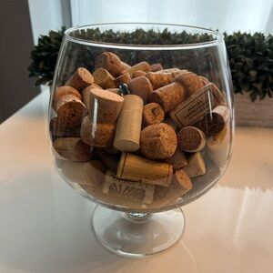 Elegant Glass Large Brandy glass